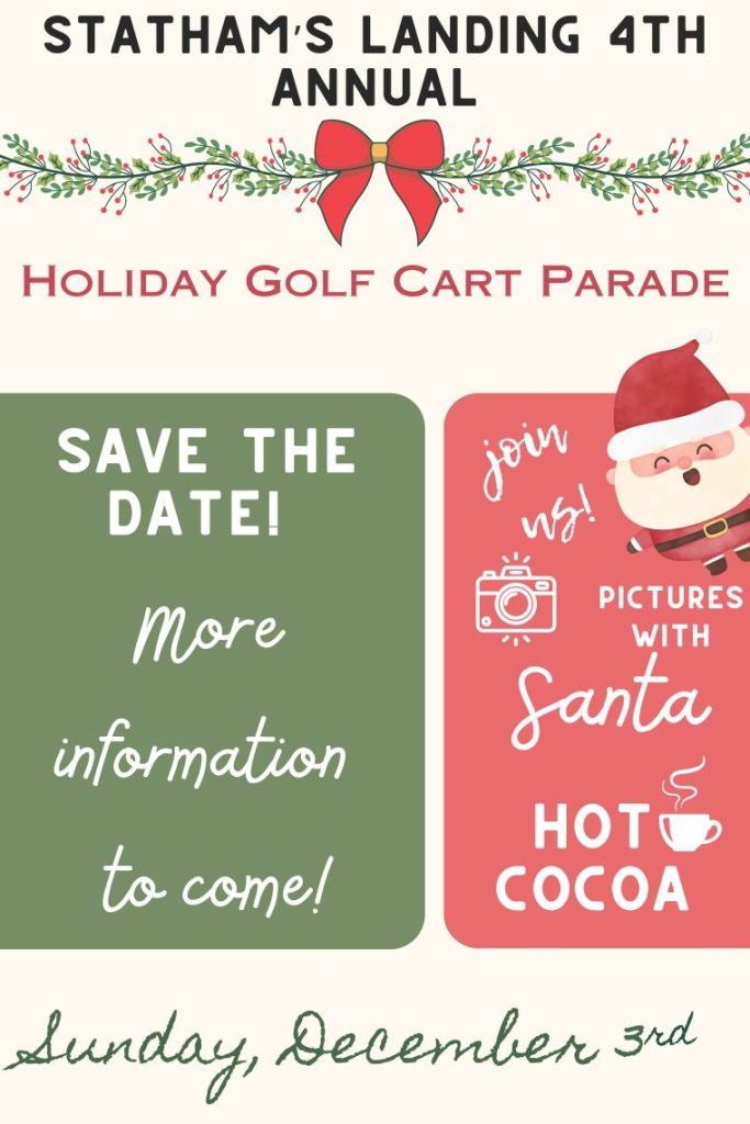 Holiday Golf Cart Parade